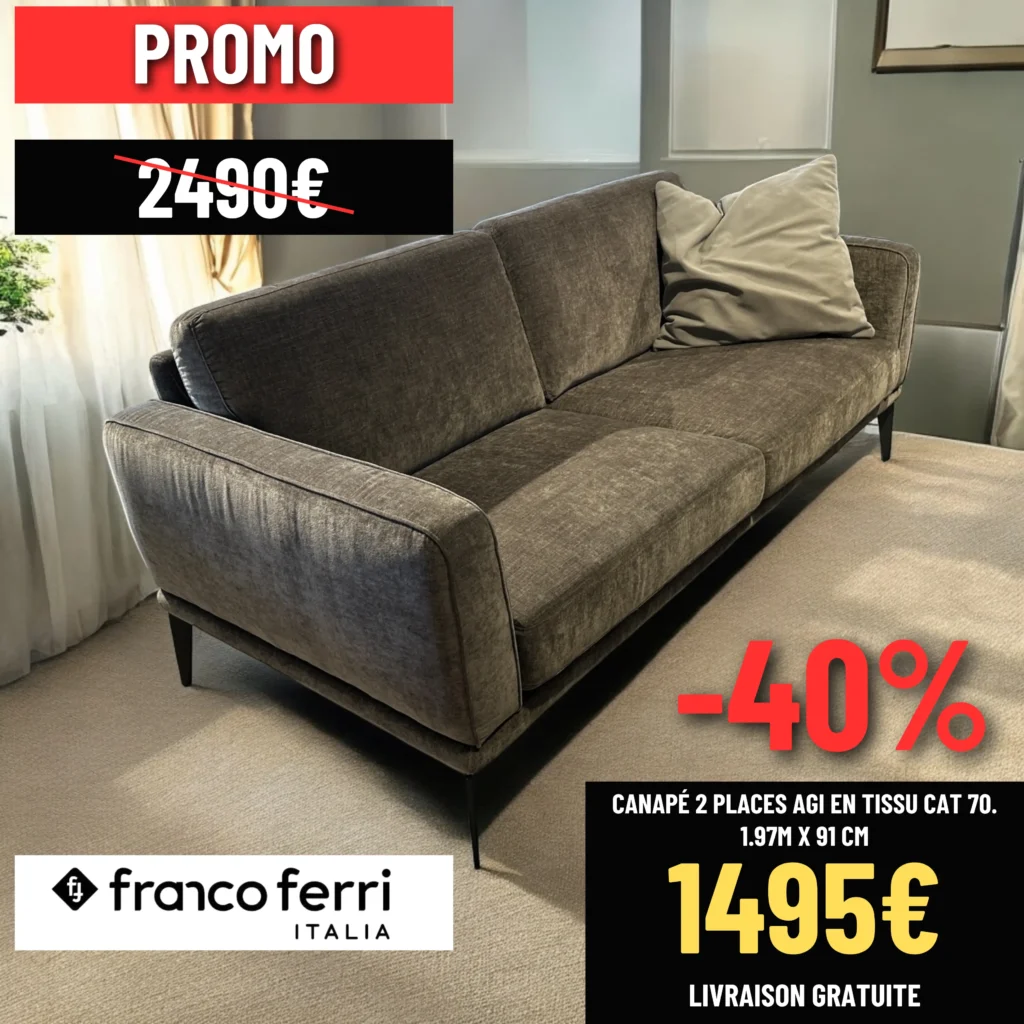 Promo Canapé Agi Franco Ferri